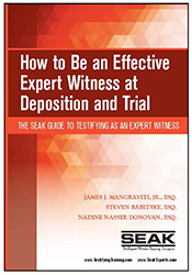 effective expert witness at deposition