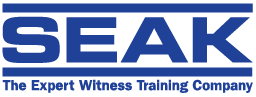 Expert Witnesses Training – SEAK, Inc. Logo